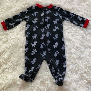 Garanimals Boys 0-3m Dinosaur Onepiece w/Feet